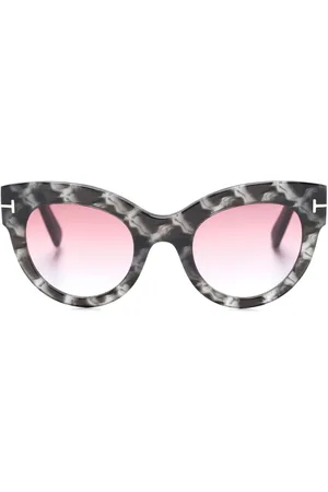 Tom Ford Lunettes de soleil Lucilla à monture papillon