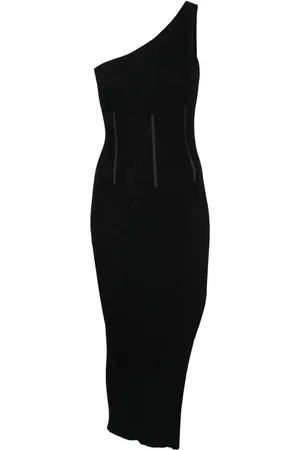 Twin-Set Robe mi-longue en maille nervurée