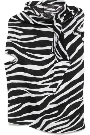 JUNYA WATANABE Blouse à imprimé zébré (2015)