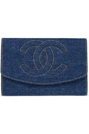 CHANEL Portefeuille en jean (1997)