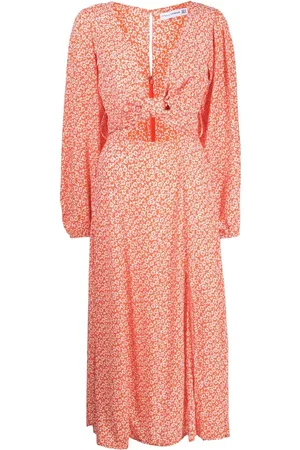 FAITHFULL THE BRAND Robe mi-longue à fleurs