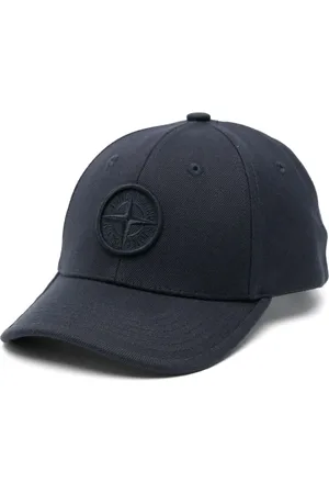 Stone Island Casquette à logo Compass brodé