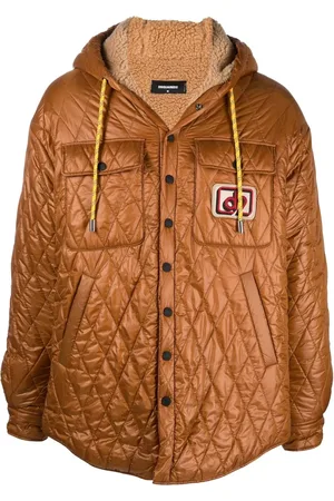 Dsquared2 Veste matelassée à patch logo