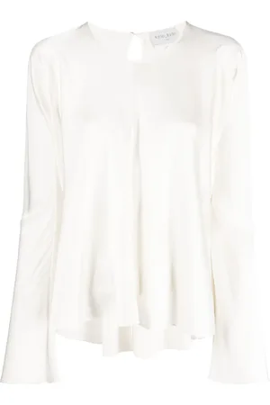 FORTE FORTE Blouse en soie à manches longues