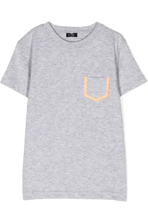 Il gufo T-shirt à bords contrastants