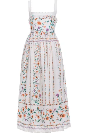 Agua by Agua Bendita Robe mi-longue Barbara Chinesis