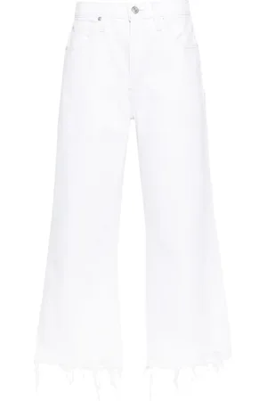 Frame Jean droit The Relaxed à taille haute