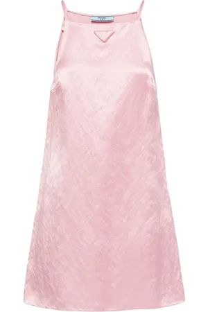 Prada Robe courte à fini satiné