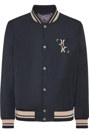 BILLIONAIRE Veste bomber à logo brodé