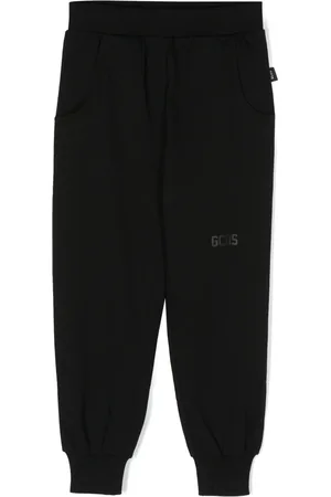 GCDS Pantalon en coton à logo imprimé