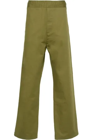 Moncler Pantalon droit à logo appliqué