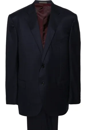 corneliani Costumes en laine à carreaux