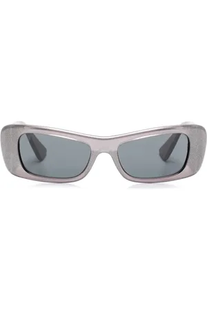 VERSACE Lunettes de soleil à monture rectangulaire