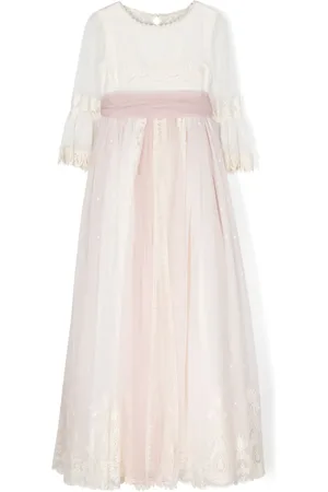 Manuela Macías Robe à col rond