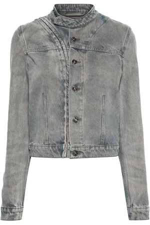 Y / PROJECT Veste en jean à design ouvert