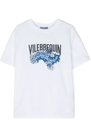 Vilebrequin T-shirt en coton à logo en relief