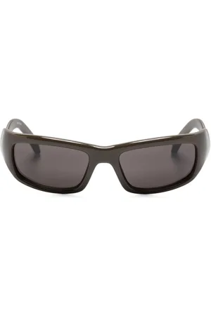 Balenciaga Lunettes de soleil Hamptons à monture rectangulaire
