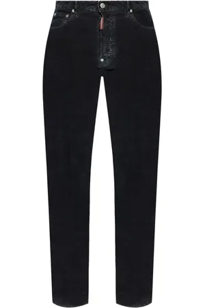 Dsquared2 Pantalon en velours côtelé à coupe droite