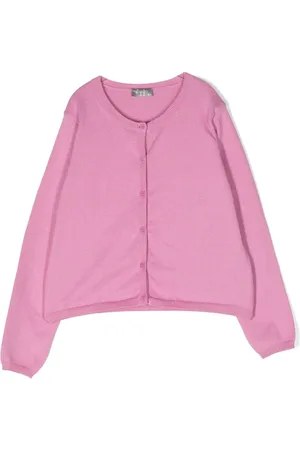 Il gufo Cardigan en coton à manches longues