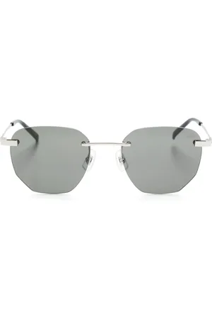 Dunhill Lunettes de soleil à monture géométrique