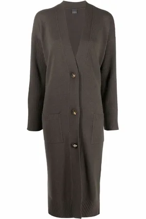 LORENA ANTONIAZZI Cardigan mi-long à boutonnière