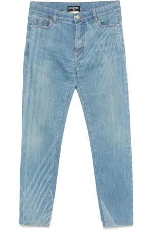 CHANEL Jean à effet délavé (années 2010)