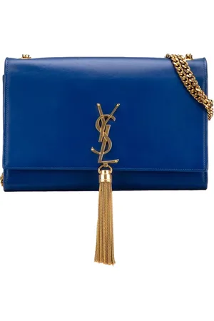Saint Laurent Sac à bandoulière monogrammé Kate Tassel médium en cuir de veau lisse (2019)