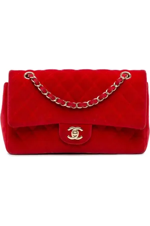CHANEL Sac porté épaule Classic Double Flap médium (2016-2017)