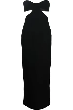 Ilkyaz Ozel Robe bustier à découpes