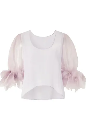 GENNY Blouse à poignets volantés