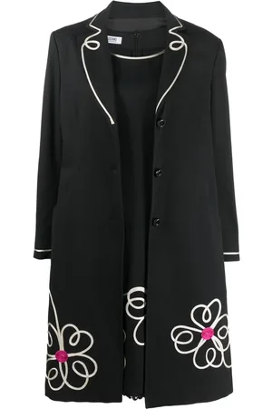 Moschino Ensemble robe-manteau à fleurs (années 2000)