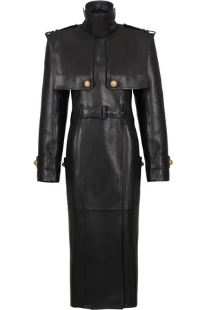 Balmain Trench à taille ceinturée
