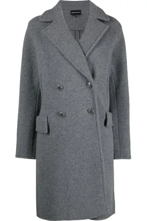 Emporio Armani Manteau à boutonnière croisée