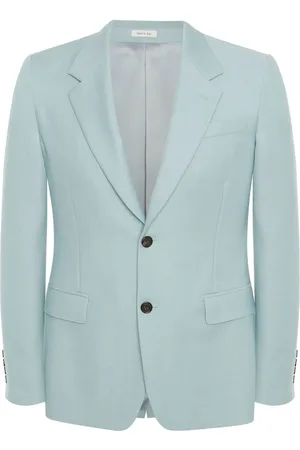 Alexander McQueen Veste de costume à simple boutonnage