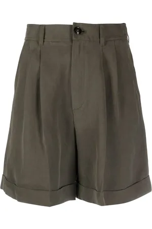 Woolrich Short plissé à ourlet retroussé