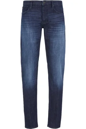 Emporio Armani Jean à effet délavé