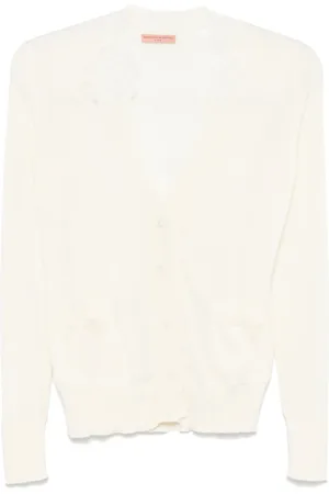 ERMANNO SCERVINO Cardigan à détails en dentelle