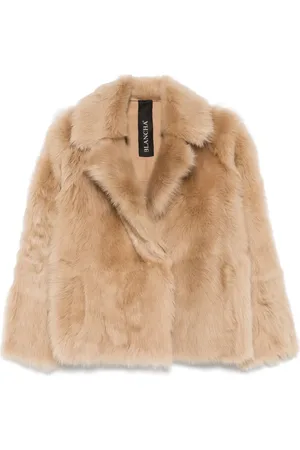 Blancha Veste en peau lainée