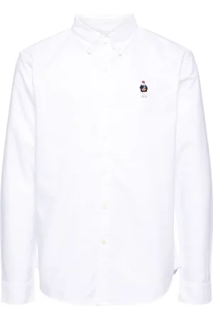 Chocoolate Chemise en coton à logo brodé