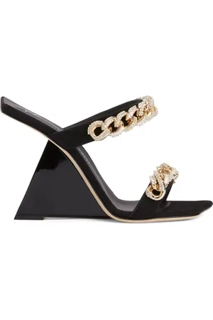 Giuseppe Zanotti Sandales Berenicee Chain 105 mm