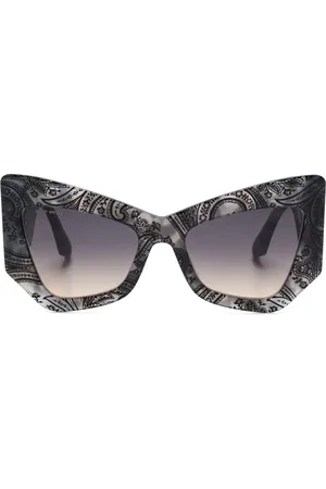 Etro Lunettes de soleil à motif cachemire