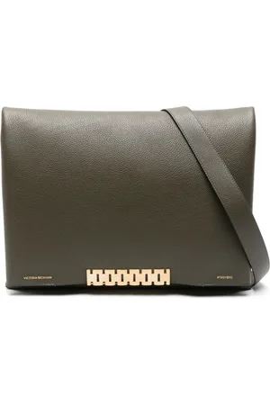 Victoria Beckham Jumbo leather Chain Pouch