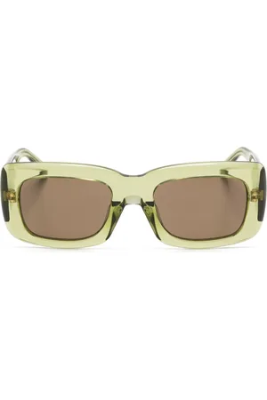 The Attico Lunettes de soleil à monture rectangulaire