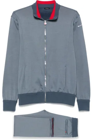 Kiton Survêtement à logo brodé