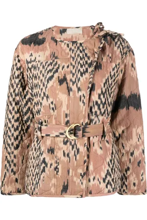 ULLA JOHNSON Veste à imprimé graphique