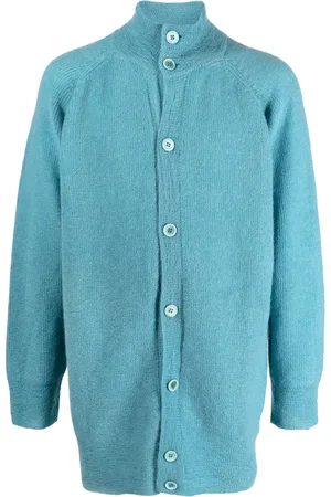 YOHJI YAMAMOTO Cardigan à col montant boutonné