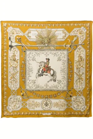 Hermès Foulard Ludovicus Magnus by F.de La Perriere (1963)