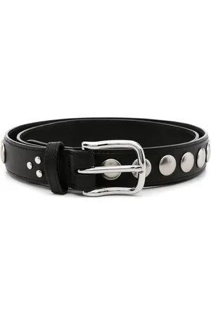 JÉRÔME DREYFUSS Ceinture en cuir à détails de clous
