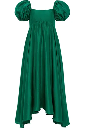 Azeeza Robe Rory mi-longue en soie