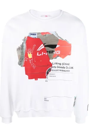 Li Ning Sweat à imprimé graphique